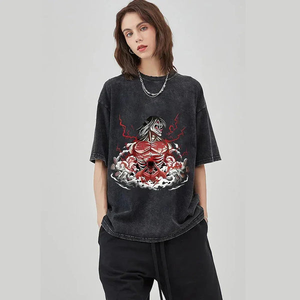 Attack On Titan Vintage T-Shirt - WICHUW LTD