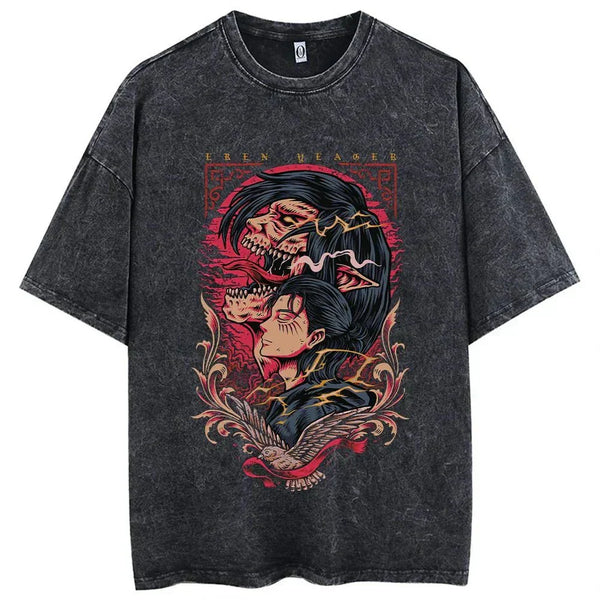 Attack On Titan Vintage T-Shirt - WICHUW LTD