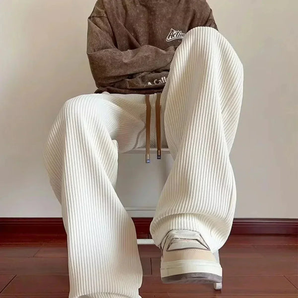 Wichuw Corduroy Casual Pants - Wichuw